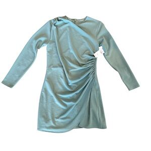 Abercrombie & Fitch Women’s Size Large Long Sleeve Ruched Dress NWT